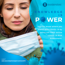 Second Opinion Expert Announces Release of Online COVID-19 Risk Assessment